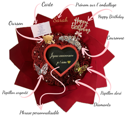 Bouquet Signature de 25 roses