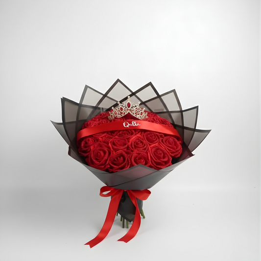 Bouquet Rouge Royal – 55 roses